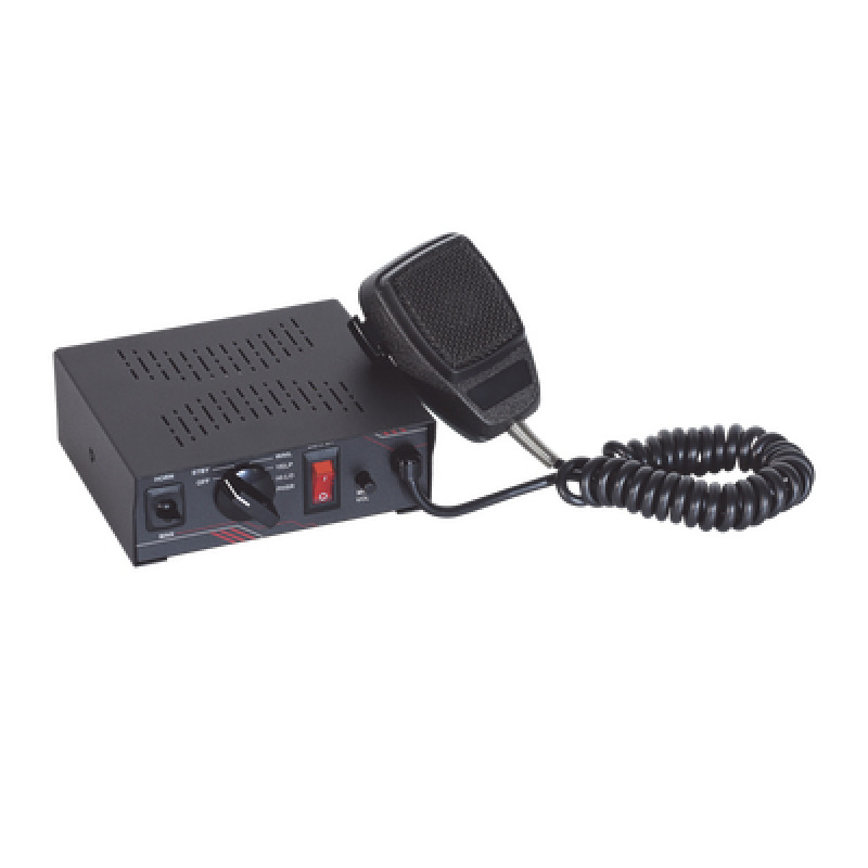 Sirena Vehicular de 100W de Potencia Con Switch Giratorio de 6 posiciones y Micrófono Integrado de Uso Rudo image 4