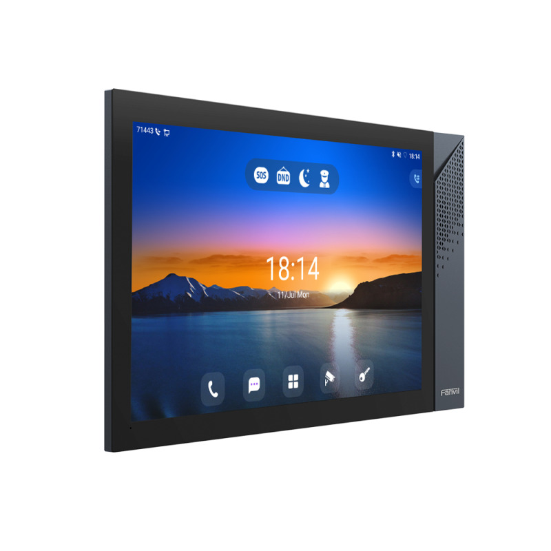 Monitor IP/SIP para interior con Android WiFi Bluetooth Pantalla táctil de 101 audio de 2 vías PoE 8 interfaces de entrada de alarma image 6