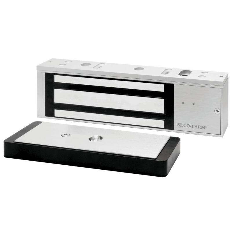 E941SA1K2DPSQ - Cerradura Electromagnética De 1200 Lb / Led De Estado / Sensor De Adherencia / Sensor De Posición De La Puerta / 12/24 VDC / Homologada UL