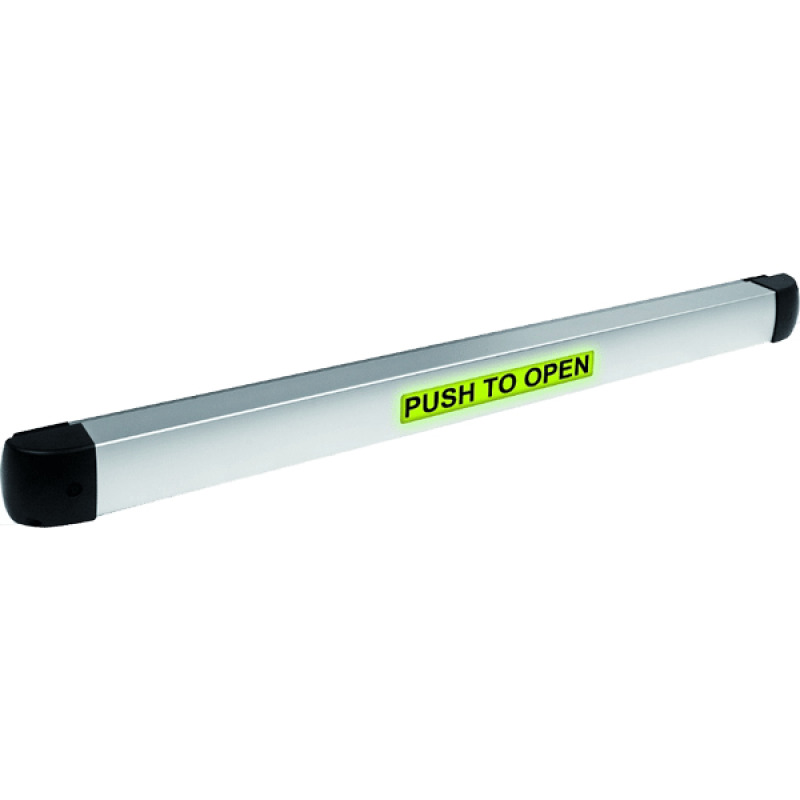 SECO-LARM SD961A36SLQ - Barra Para Salida De Emergencia Con Led / Zumbador 92db / Temporizador (Ajustable De 0.5 A 60 Segundos)