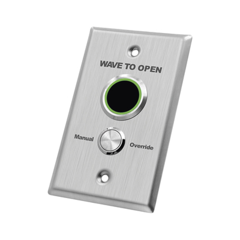 Botón de Salida Doble con Aro Iluminado/ IP65 / Diseño Estético / Temporizador y Distancia Ajustable / Botón Sin Contacto y Botón de Contacto en uno solo image 5