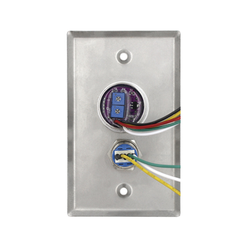 Botón de Salida Doble con Aro Iluminado/ IP65 / Diseño Estético / Temporizador y Distancia Ajustable / Botón Sin Contacto y Botón de Contacto en uno solo image 6