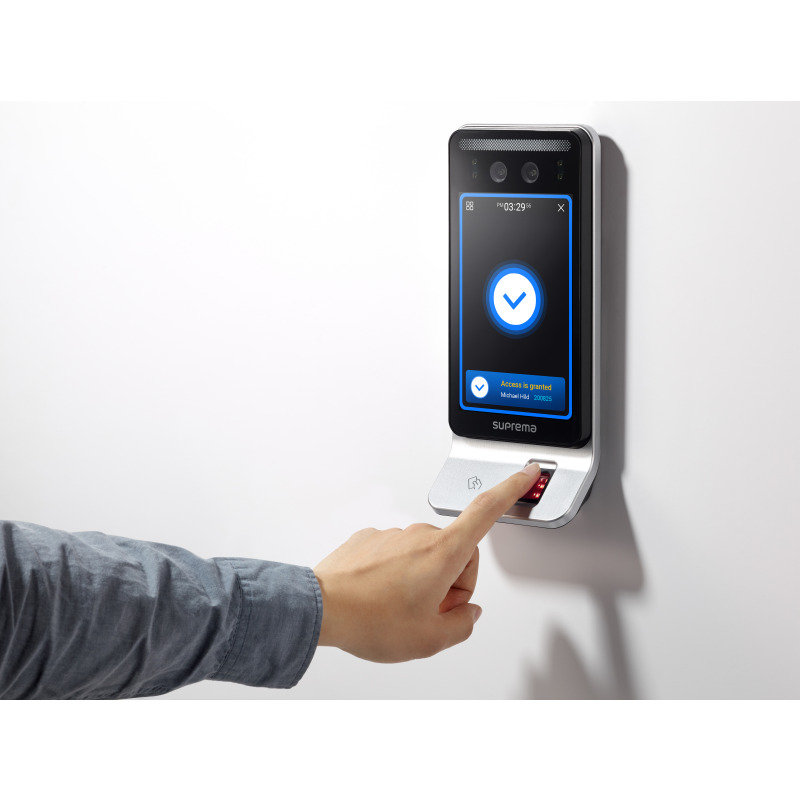 Suprema FSF2-ODB lector de control de acceso Terminal de reconocimiento facial Negro, Gris image 9