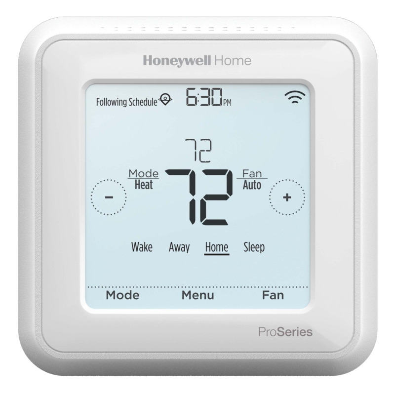 Termostato WiFi de 2 etapas 2 Calor/2 Frío Programable Inteligente T6 PRO