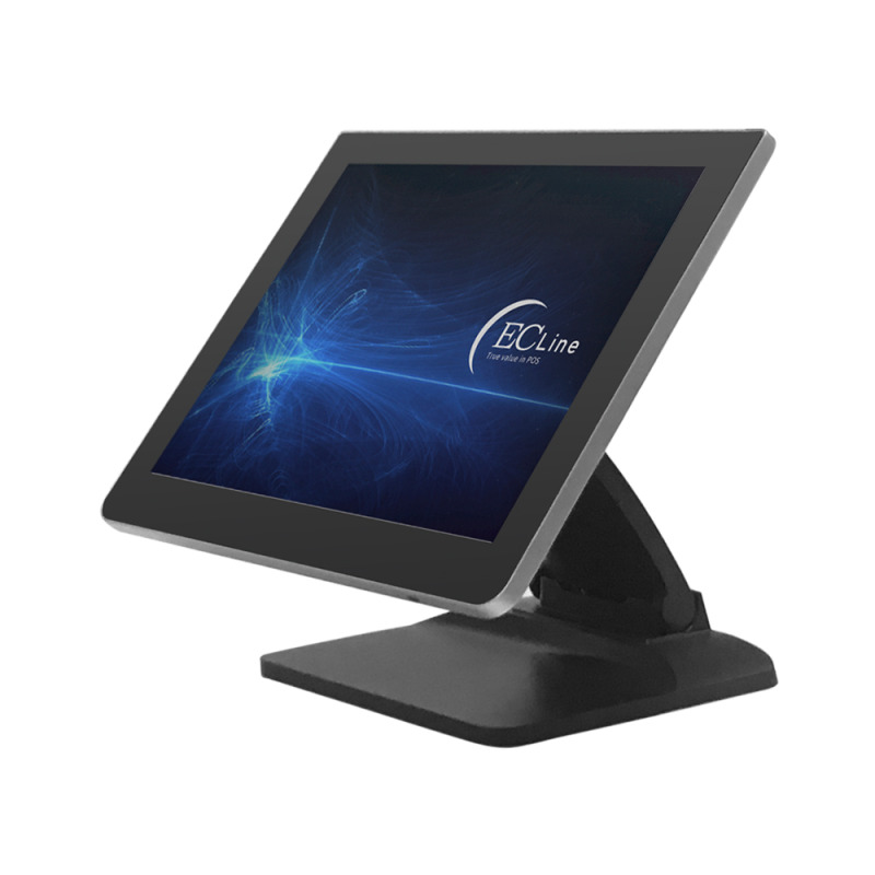 MONITOR EC LINE EC-TS-1238, TOUCH SCREEN, 12 PULGADAS, RESOLUCION 1024 X 768, CAPACITIVO, VGA, USB