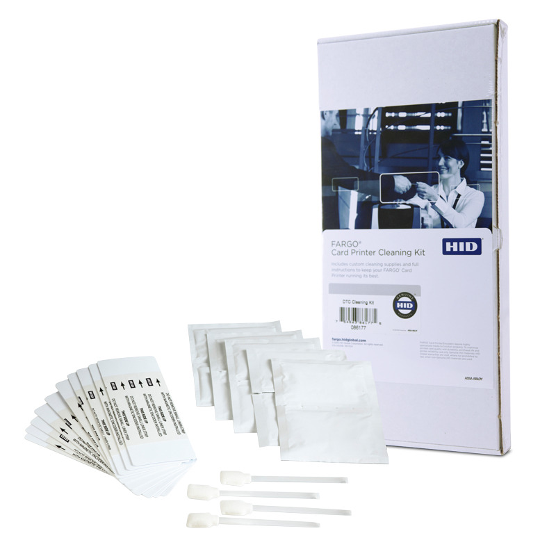 Fargo Cleaning Kit Printhead Swabs - Cleaning Cards Pads Alcohol Cards 088933
