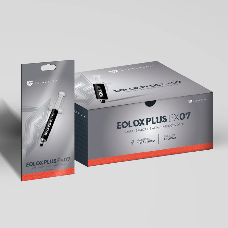 PASTA TERMICA BALAM RUSH EOLOX PLUS EX07 / ALTA CONDUCTIVIDAD / FACIL DE APLICAR / MATERIAL DIELECTRICO / CPU - PLACA BASE -TARJETA DE VIDEO / BR-937412 image 4