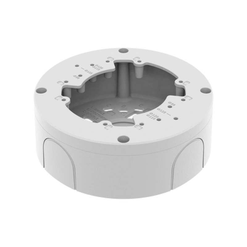 Caja de conexion para tipo Domo y Flateye Hanwha  QNE8011R QNE8021R QND6011 QNVC8083R QNVC9083R