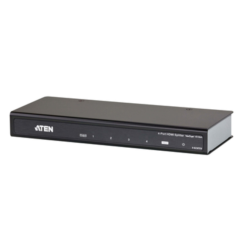 Splitter HDMI | 1 x 4 | True 4K  60 Hz | HDCP 22 | EDID Expert | HDR 444 | Plug  Play