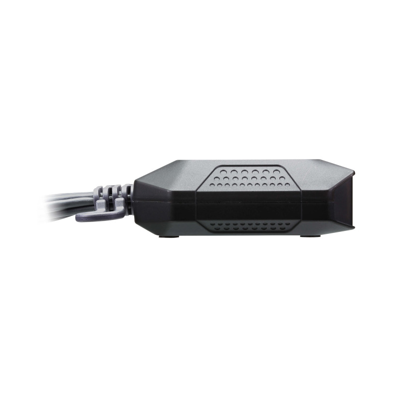 Conmutador KVM con cable HDMI 4K USB de 2 puertos con selector de puerto remoto image 5