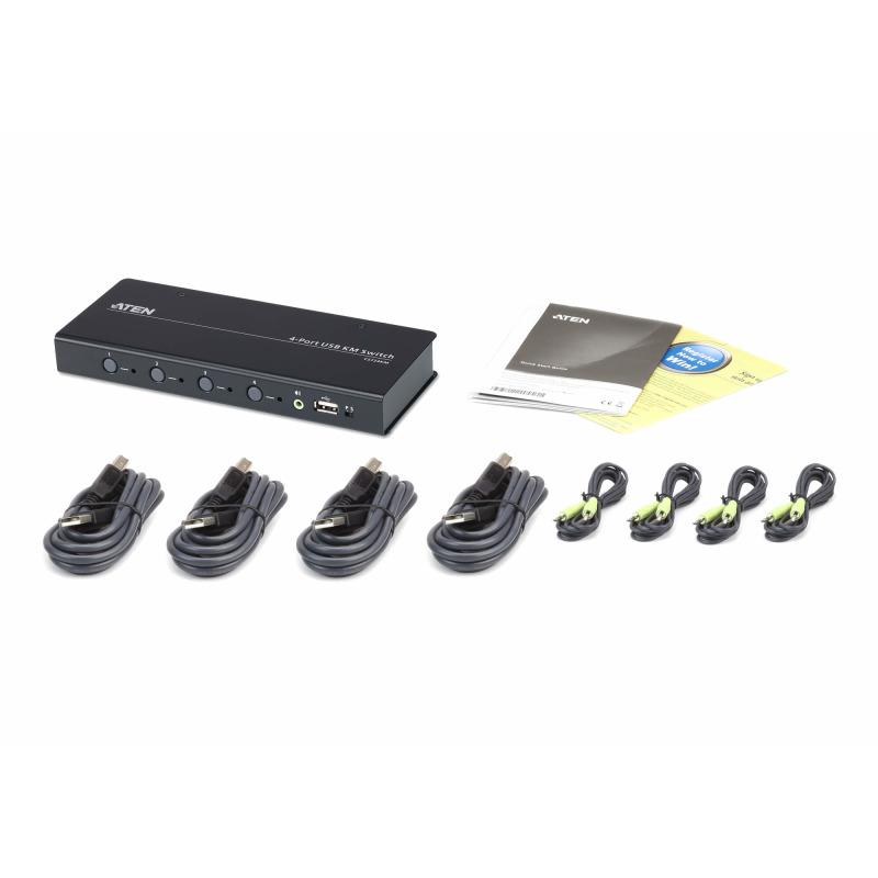 Switch KM USB| 4 Puertos | Boundless Switching | RS232  image 7
