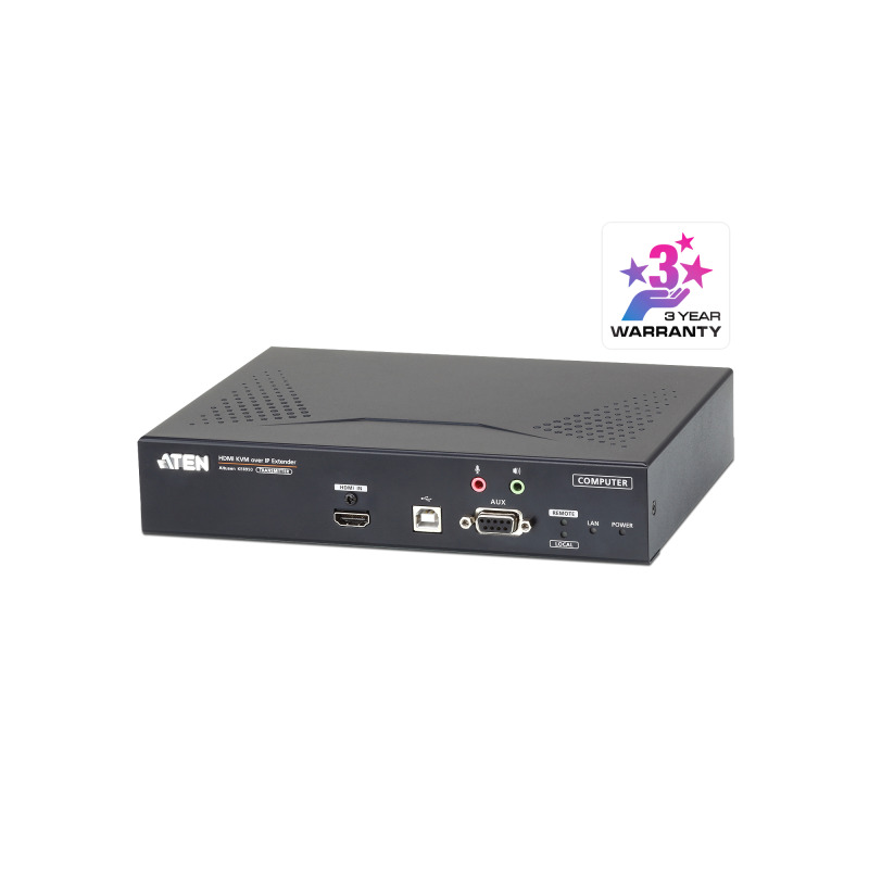 Unidad transmisora extensora 4K HDMI KVM sobre IP