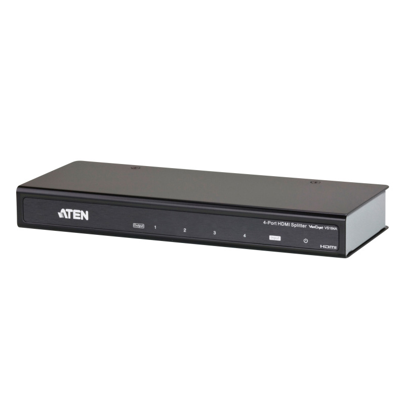 Splitter HDMI | 1 x 4 | True 4K  60 Hz | HDCP 22 | EDID Expert | HDR 444 | Plug  Play