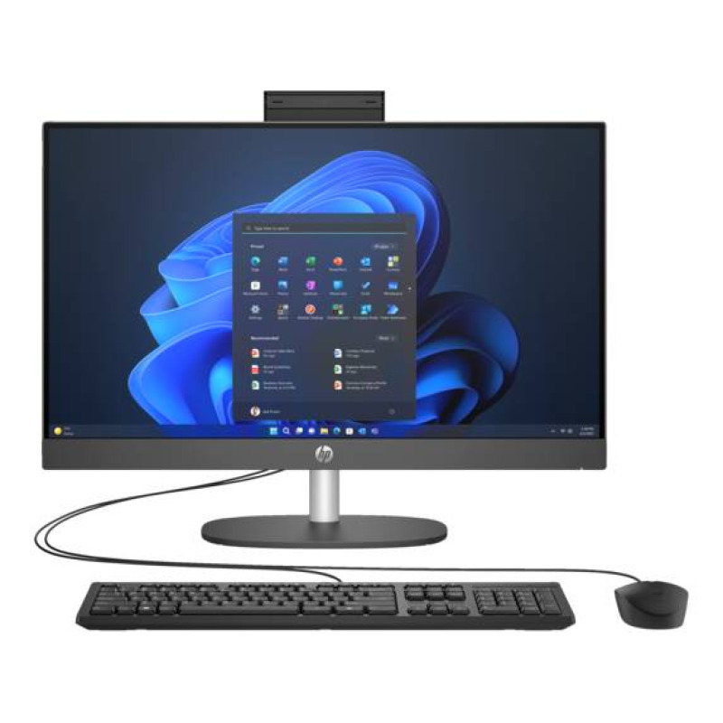 HP AIO 245 G10 NT 23.8 FHD/ AMD RYZEN 3-7320U 2.6GHZ 4C/ 8GB DDR5 6400 (SOLDADA)/ SSD 512GB M.2 PCIE/ NO DVD/ WI-FI6-BT5.3/ WEBCAM/ WIN 11 HOME/ 1-1-1 REMPLAZA A 7F5K1LT