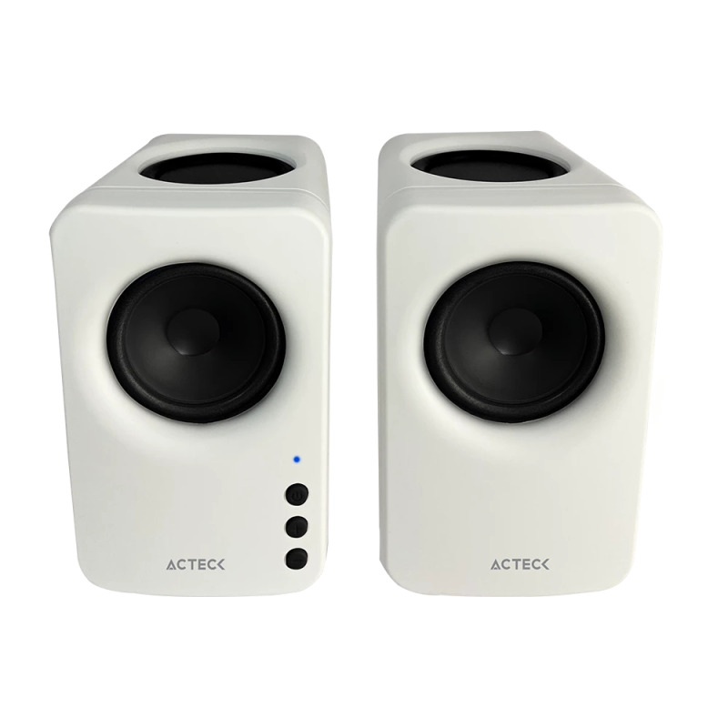 BOCINAS ACTECK DYNAMIC EXACT MINI BS475 / INALAMBRICA / 10 W RMS / SONIDO ESTEREO 2.0 / CONEXION BLUETOOTH - AUX / CONTROL DE VOLUMEN / INDICADOR LED / BLANCO / AC-936378 image 3