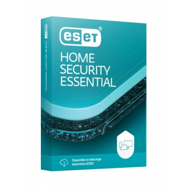 ESET HOME SECURITY ESSENTIAL 10 LIC 1 AñO CAJA