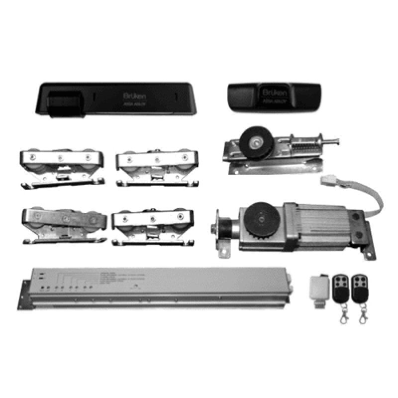 Sistema de automatizacion  para Puerta Deslizable Para puerta de hasta  300 KG Color Negro