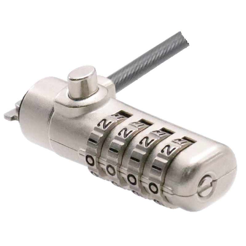 CANDADO LAPTOP NANO, MANHATTAN, 440493, COMBINACIÓN 1.8MTS GRIS image 3