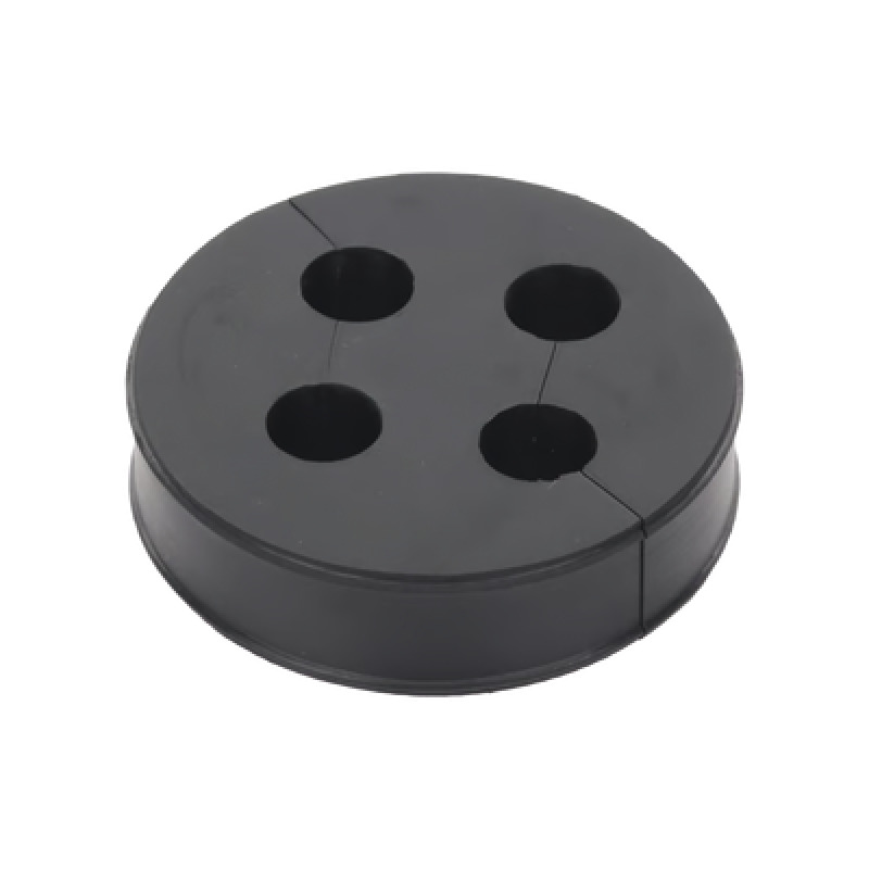 Inserto de Caucho de 4 Con Cuatro Orificios para Cable de 3/8 in