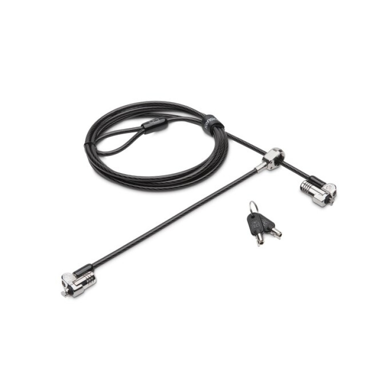 Kensington NanoSaver cable antirrobo Negro, Acero inoxidable 1.8 m image 2