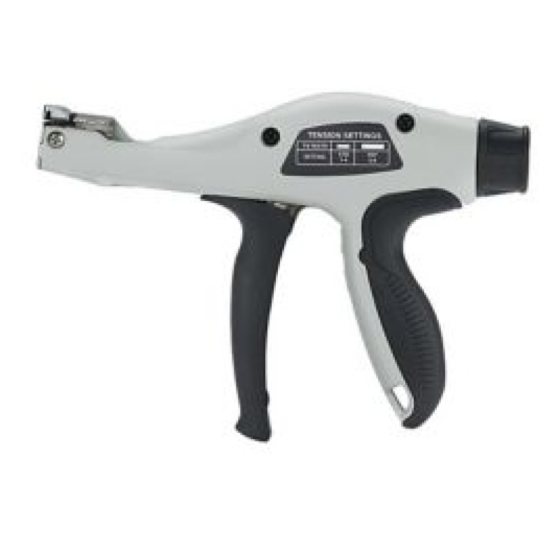 Pistola Manual para Instalación de Cinchos PanSteel Corbatas Acero Inoxidable Con Fuerza Controlada Configurable de 100 a 250 lb y Corte Automático