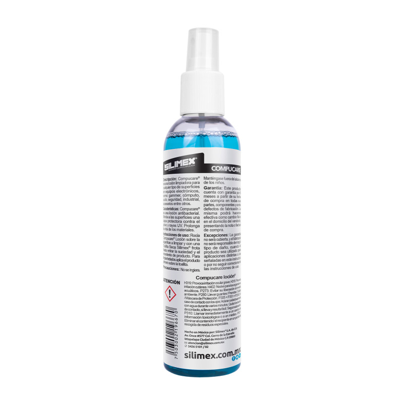 Silimex Compucare Computadora portátil, PC Espray para limpieza de equipos 250 ml image 3