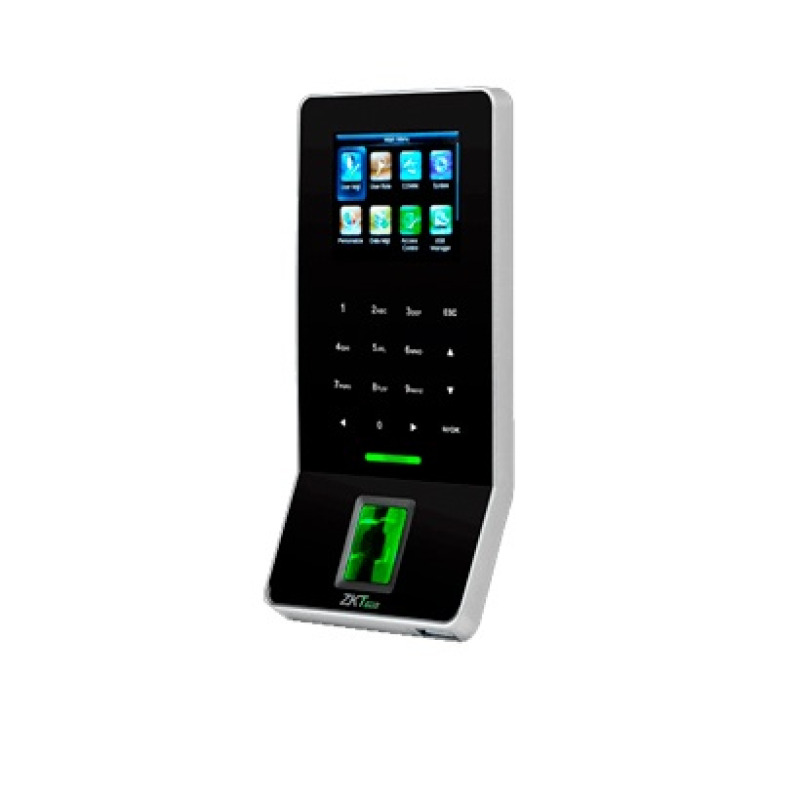 ZKTECO F22ID - Control de Acceso y Asistencia / 3000 Huellas / 5000 Tarjetas  ID / Teclado Táctil / Sensor de Huella SILK ID / Conexión TCPIP / WiFi / ADMS Gratis / Compatible con Biotime PRO /