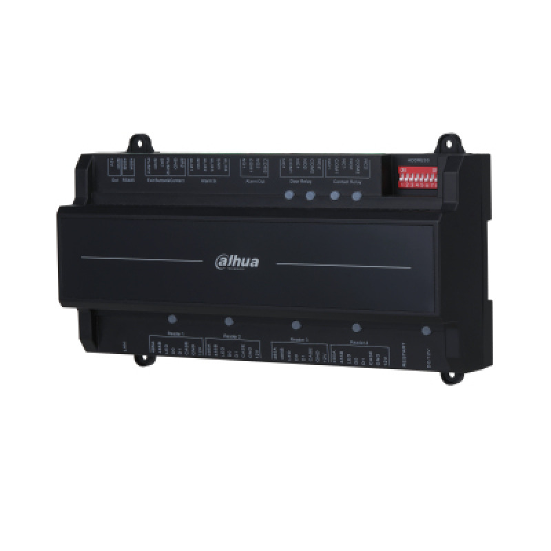 DAHUA ASC2202B-D - Panel de Control de Acceso de 2 Puertas y 4 Lectoras/ TCP/IP/ Comunicación RS-458 y Wiegand/ 100,000 Usuarios, 3,000 Huellas y 500,000 Registros/ Soporta Interlock, Anti-passback, Desbloqueo Remoto/ Funcion WatchDog/ #LoNuevo image 3