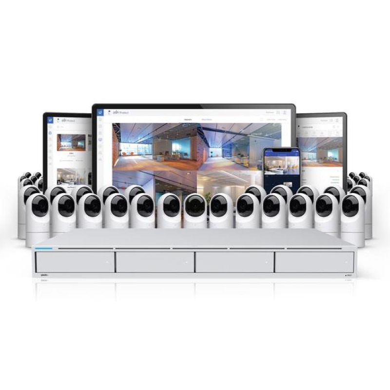 NVR Empresarial UniFi Protect de 4 Bahías de Disco Duro recomendado para hasta 50 cámaras Full HD image 4