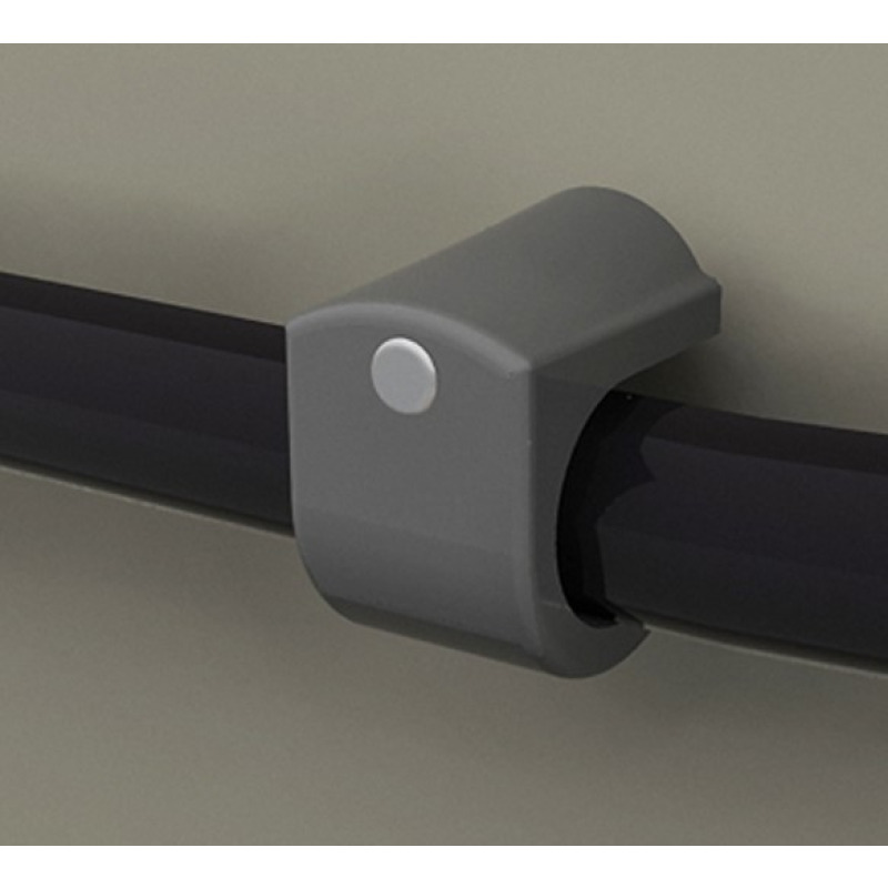 Grapa para cable redondo de 14mm color gris 100pzs 310500100 image 4