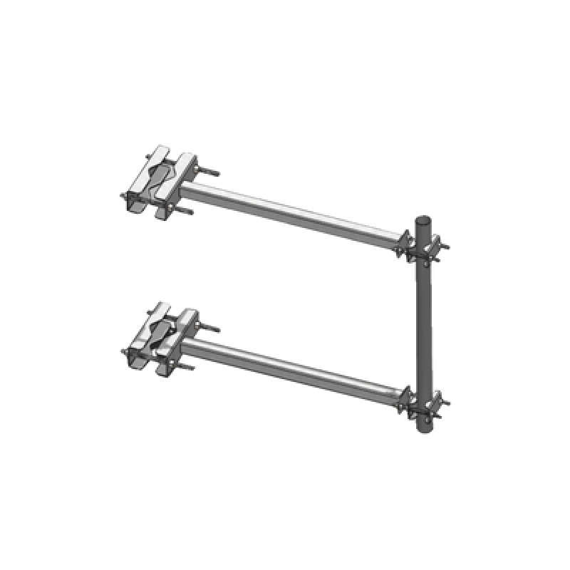 Brazo Lateral  para Torre Autosoportada Tubo de  2 Ced 30 X 60 cm Sep 60 cm