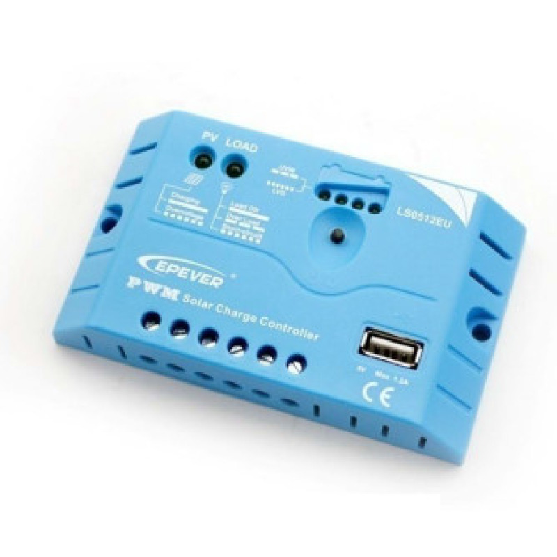 Controlador Solar PWM 12/24 V 30 A Salida USB
