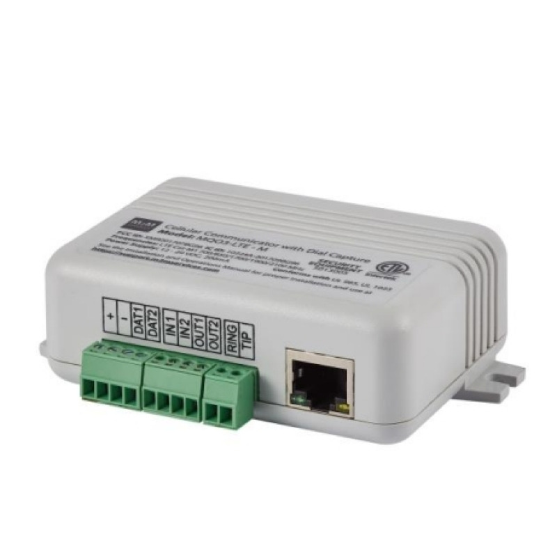 Comunicador DUAL ETHERNET 4GLTEM/5G / 2 ENTRADAS Y 2 SALIDAS / Programación Remota / 1 Año de servicio GRATIS