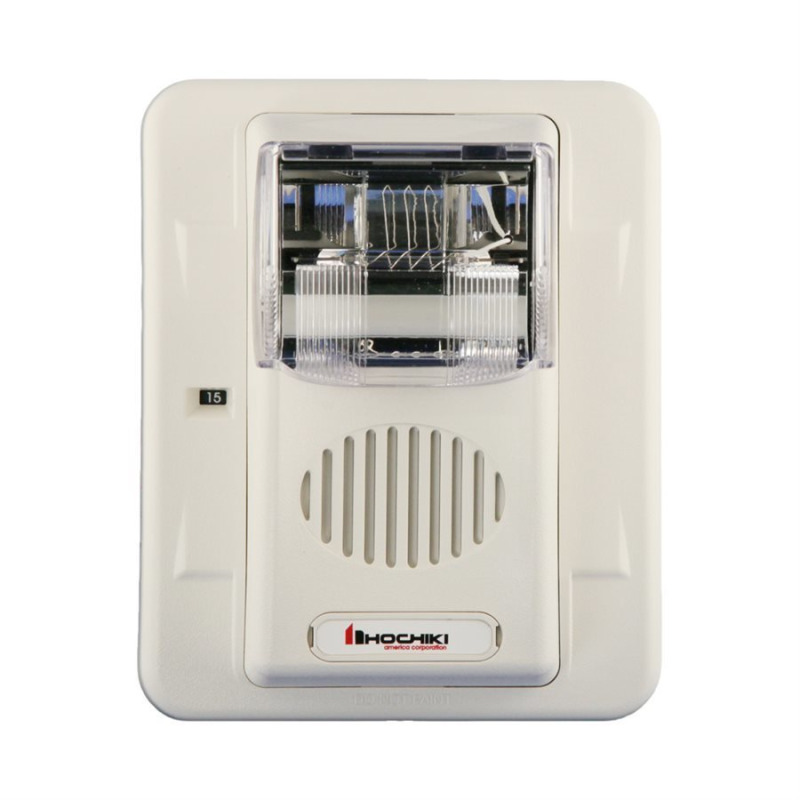 Sirena Estrobo 12/24 Vcd Multi Candela Montaje En Pared Color Blanco Serie HE 050006030