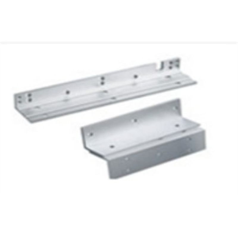 Kit de montajes Z y L para Cerradura Magnética HIKVISION / Compatible con DSK4H258S / Uso en Puerta de Madera y Metal