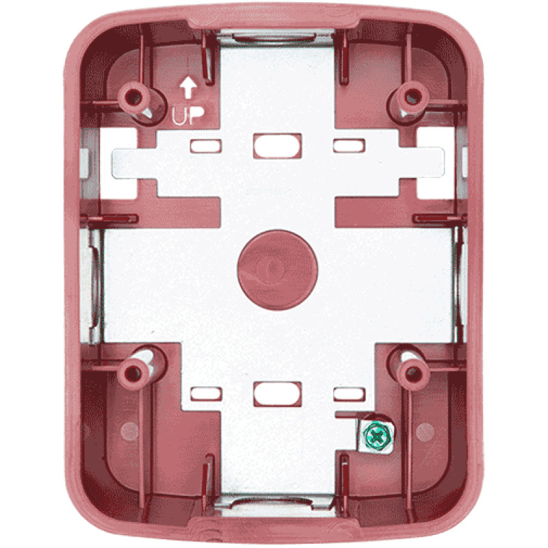 Caja de Montaje en Pared para Sirena Color Rojo Nuevo Diseño Moderno y Elegante