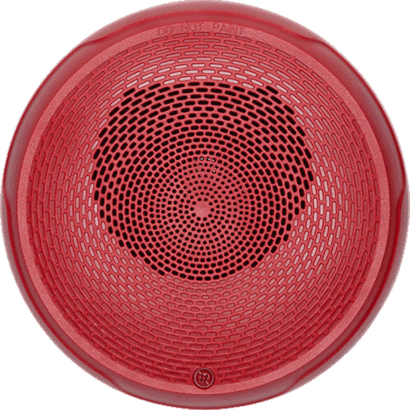 Bocina para Montaje en Techo Color Rojo Nuevo Diseño Moderno y Elegante y Menor Consumo de Corriente
