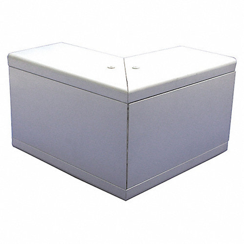 Esquinero exterior de aluminio  para canaleta INKA100 811080001