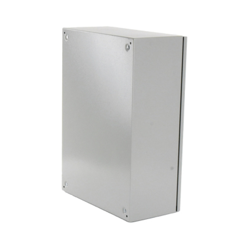 Gabinete Ventilado de Acero IP55 Uso en Exterior 500 x 700 x 250 mm con Placa Trasera Interior Metálica y Compuerta Inferior Atornillable Incluye Ventilador Ventilas filtros Chapas y Llave T image 5