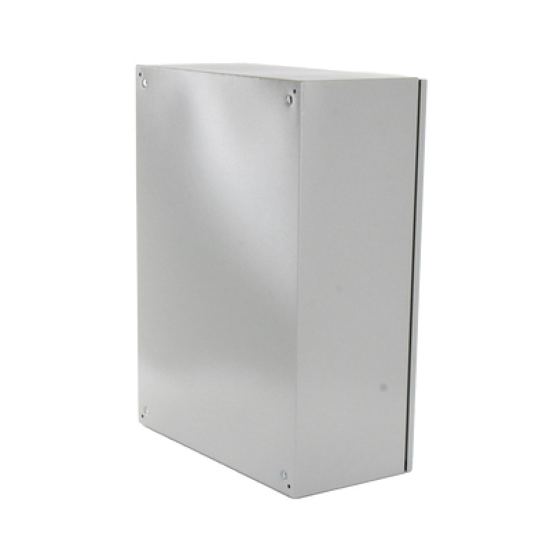 Gabinete Ventilado de Acero IP55 Uso en Exterior 600 x 800 x 300 mm con Placa Trasera Interior Metálica y Compuerta Inferior Atornillable Incluye Ventilador Ventilas filtros Chapas y Llave T image 8