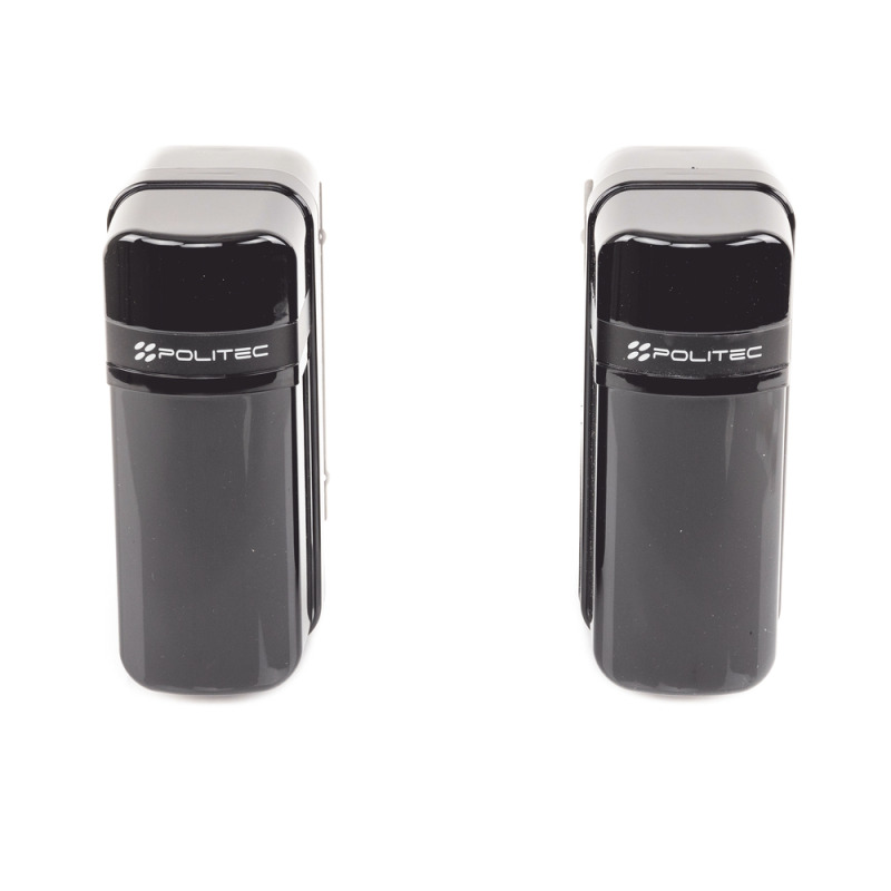 Detector Fotoeléctrico A baterías / 0 Falsas Alarmas / Alcance de 60m de Exterior y  350m en interior / Fácil Alineación / Compatible con cualquier panel de alarma