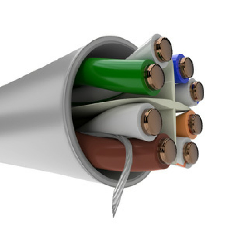Nexxt Solutions AB356NXT31 cable de red Gris 305 m Cat6 U/UTP (UTP) image 3