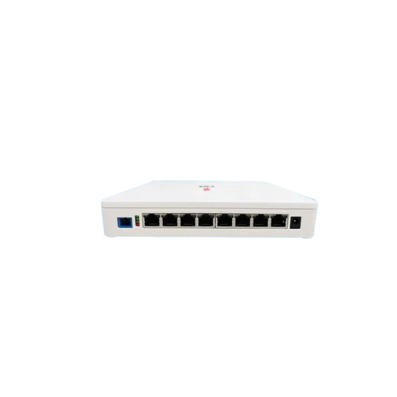 ONU Dual EPON/GPON / 8 Puertos PoE 8023at Gigabit / WiFi Doble banda 24 y 5 GHz /  1 Puerto SC/UPC image 3