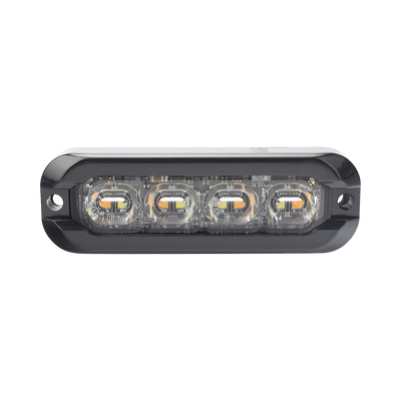 Luz perimetral  8 LED Ultra Brillantes Dual Color Ambar / Claro