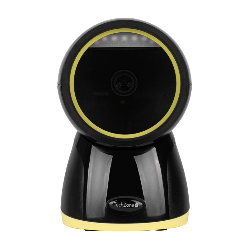 LECTOR DE CODIGO DE BARRAS TECHZONE TZBESC7330, NEGRO, USB, 2D FUENTE DE LUZ 640P (H) X 480P (V)
