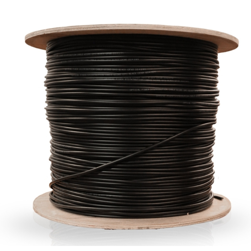 Enson ENS-FO6CMM500 cable de fibra óptica 500 m OM3 Negro