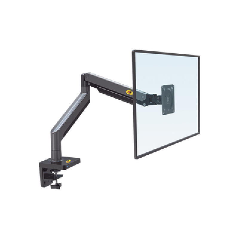 Montaje de Escritorio Articulado para Monitores de 2240 / Soporta hasta 15 kg / Vesa 75 x 75 / 100 x 100 / Acero / Giro 360