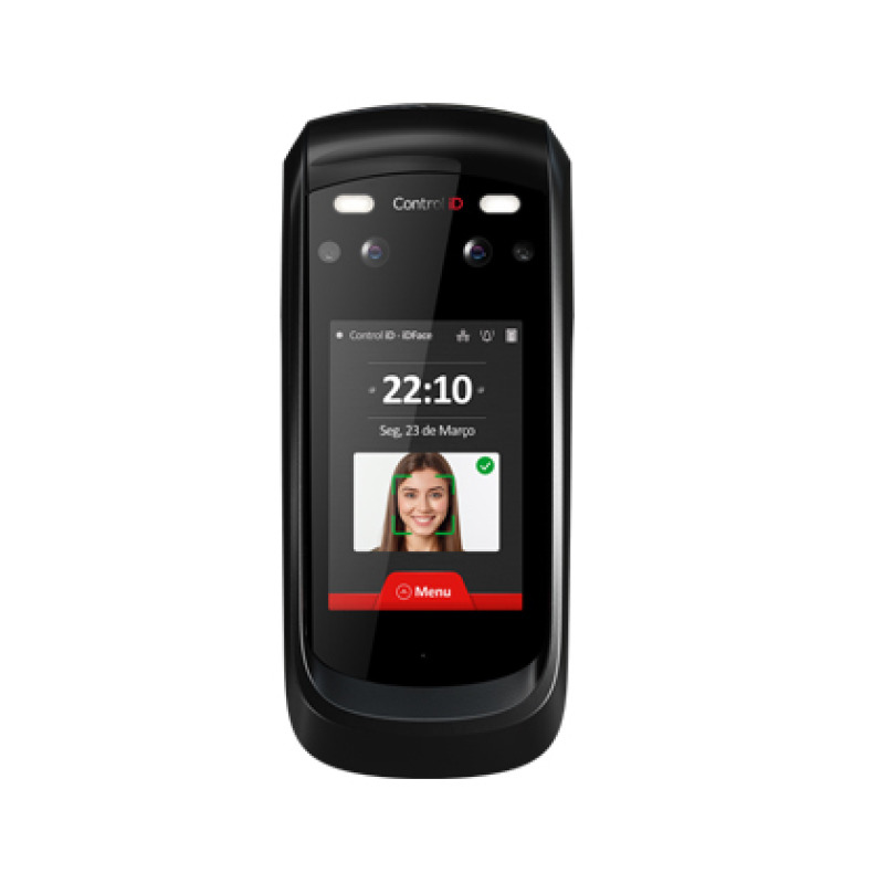 Siasa IDFACE/FP/A lector de control de acceso Terminal de reconocimiento facial Negro