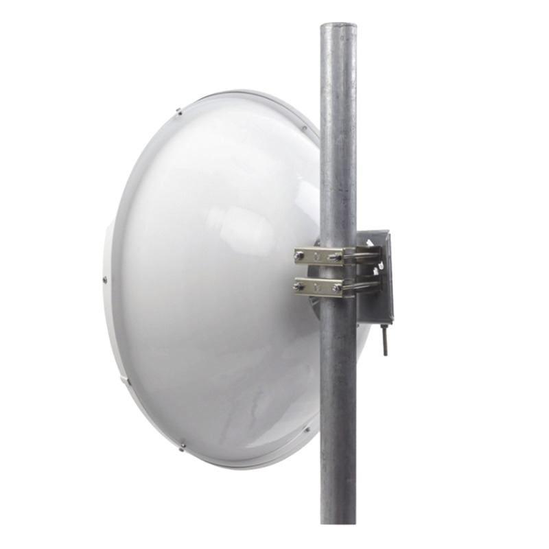 Antena Direccional de Alto Rendimiento/ Parábola profunda para mayor aislamiento al ruido / 29 dBi / 49  64 GHz / Conector de guía de onda para radios B5x y C5x / Fácil Montaje y Soporte de acero inoxidable / Radomo Incluido image 4