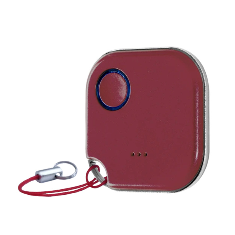 Botón Bluetooth Inalámbrico color Rojo programe escenas de Shelly y ejecútelas con uno o varios clic
